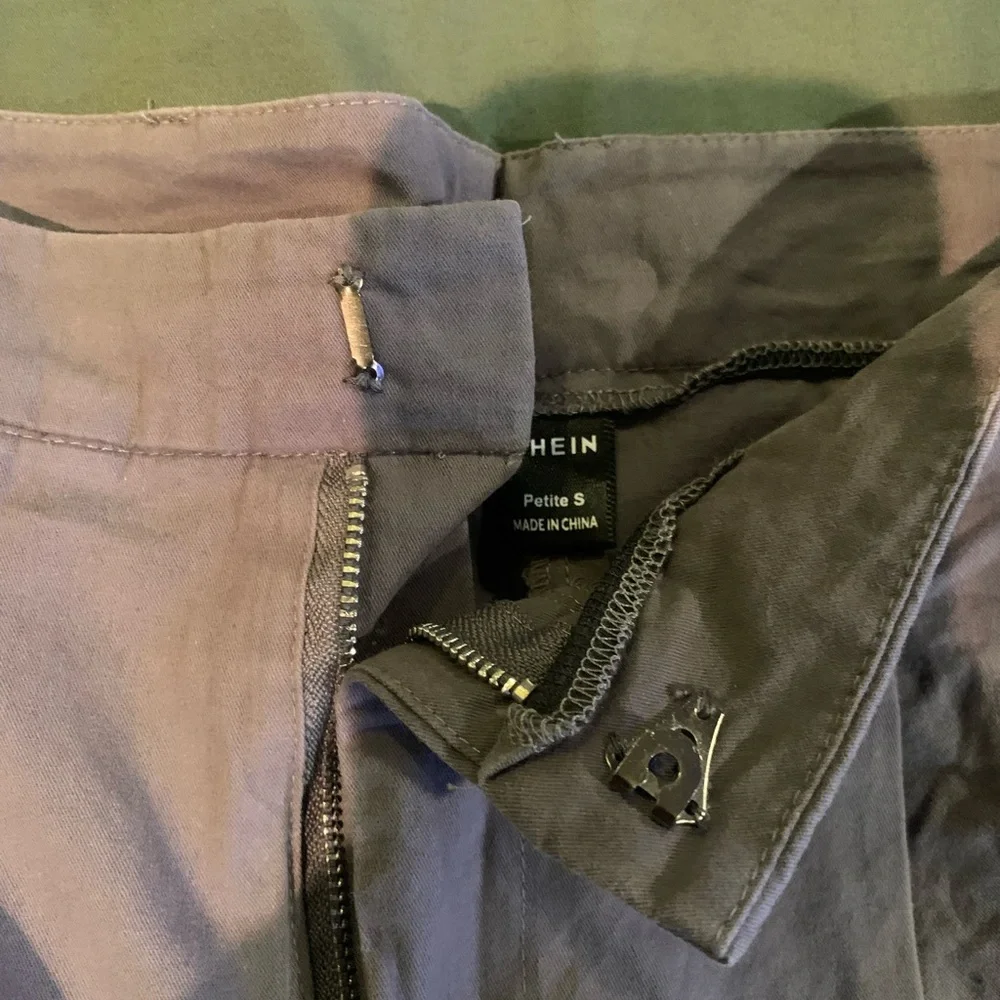 Women’s Casual Cotton Pants in grey